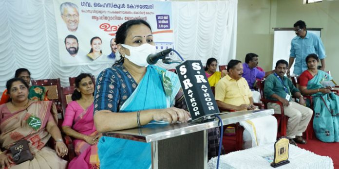 കോഴഞ്ചേരി ഗവണ്മെന്റ് ഹൈസ്കൂളിന്റെ രണ്ടാമത്തെ കെട്ടിടം യാഥാര്ഥ്യമായതില് ഏറെ ചാരിതാര്ഥ്യം : മന്ത്രി വീണാ ജോര്ജ് കോഴഞ്ചേരി ഗവണ്മെന്റ് ഹൈസ്കൂളിന്റെ രണ്ടാമത്തെ കെട്ടിടം യാഥാര്ഥ്യമായതില് ഏറെ ചാരിതാര്ഥ്യം : മന്ത്രി വീണാ ജോര്ജ്