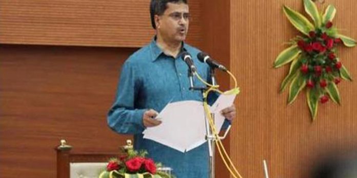 മണിക് സാഹ ത്രിപുര മുഖ്യമന്ത്രിയായി സത്യപ്രതിജ്ഞ ചെയ്തു മണിക് സാഹ ത്രിപുര മുഖ്യമന്ത്രിയായി സത്യപ്രതിജ്ഞ ചെയ്തു