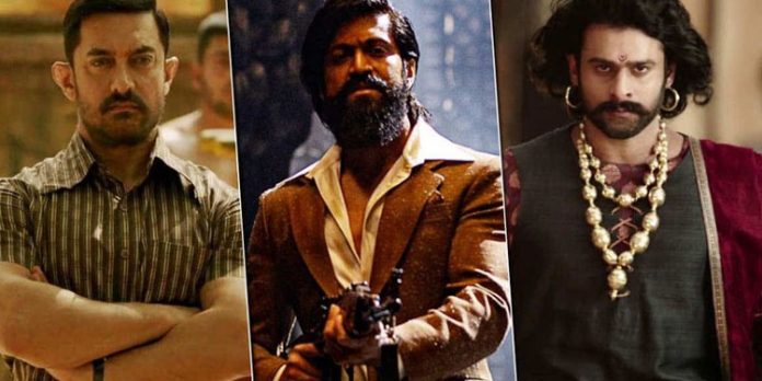 ദംഗലിനെ മലർത്തിയടിച്ച് റോക്കി ഭായി ; അടുത്ത ലക്ഷ്യം ബാഹുബലി ദംഗലിനെ മലർത്തിയടിച്ച് റോക്കി ഭായി ; അടുത്ത ലക്ഷ്യം ബാഹുബലി