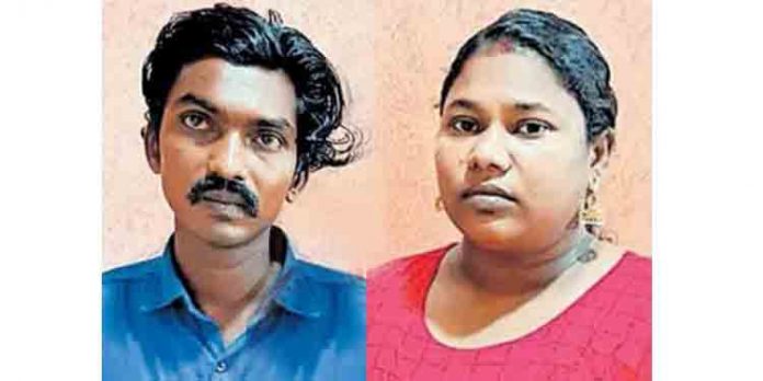 യുവാവിനെ ഹണിട്രാപ്പില് കുടുക്കി പണം തട്ടിയ കേസില് ദമ്പതികള് അറസ്റ്റില് യുവാവിനെ ഹണിട്രാപ്പില് കുടുക്കി പണം തട്ടിയ കേസില് ദമ്പതികള് അറസ്റ്റില്