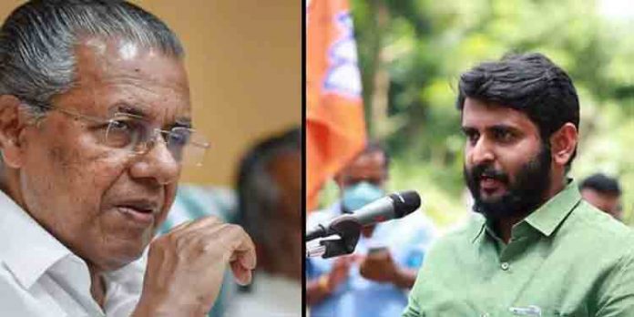 ഒരു നിമിഷം പോലും മുഖ്യമന്ത്രി പദത്തിലിരിക്കാന് പിണറായി വിജയന് യോഗ്യനല്ല : യുവമോര്ച്ച ഒരു നിമിഷം പോലും മുഖ്യമന്ത്രി പദത്തിലിരിക്കാന് പിണറായി വിജയന് യോഗ്യനല്ല : യുവമോര്ച്ച