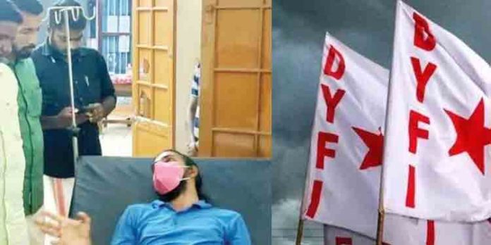 താടിയും മുടിയും വളര്ത്തിയതിന് എസ്ഐയുടെ അടിയേറ്റ ഡിവൈഎഫ്ഐ നേതാവിന്റെ കര്ണപുടം പൊട്ടി താടിയും മുടിയും വളര്ത്തിയതിന് എസ്ഐയുടെ അടിയേറ്റ ഡിവൈഎഫ്ഐ നേതാവിന്റെ കര്ണപുടം പൊട്ടി