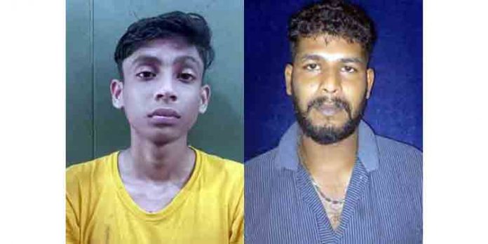 യുവതിയുടെ കുളിമുറി ദൃശ്യങ്ങള് മൊബൈല്ഫോണില് പകര്ത്തിയ കേസില് യുവാക്കള് പിടിയില് യുവതിയുടെ കുളിമുറി ദൃശ്യങ്ങള് മൊബൈല്ഫോണില് പകര്ത്തിയ കേസില് യുവാക്കള് പിടിയില്