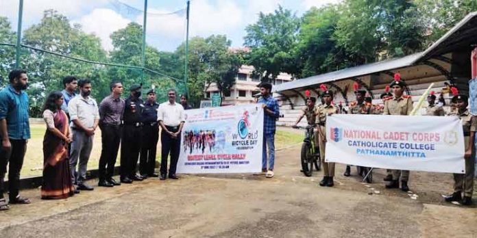 ലോക ബൈസിക്കിൾ ദിനത്തോടനുബന്ധിച്ച് നെഹ്റു യുവ കേന്ദ്ര ജില്ലയിൽ സൈക്കിൾ റാലികൾ സംഘടിപ്പിച്ചു ലോക ബൈസിക്കിൾ ദിനത്തോടനുബന്ധിച്ച് നെഹ്റു യുവ കേന്ദ്ര ജില്ലയിൽ സൈക്കിൾ റാലികൾ സംഘടിപ്പിച്ചു