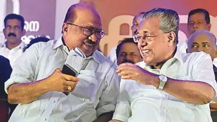 മുഖ്യമന്ത്രിയുമായി കൂടിക്കാഴ്ച നടത്തി കെ.വി തോമസ് മുഖ്യമന്ത്രിയുമായി കൂടിക്കാഴ്ച നടത്തി കെ.വി തോമസ്
