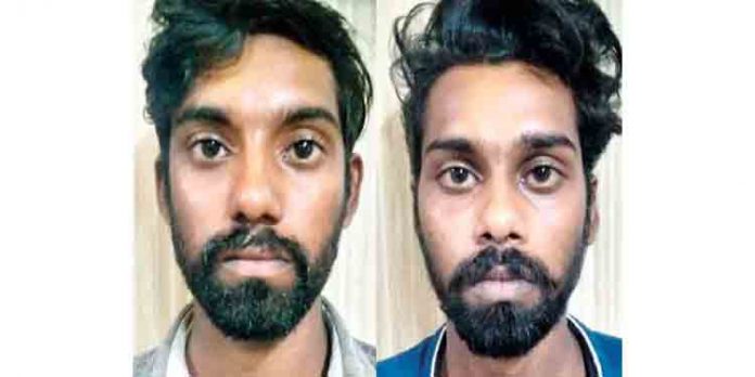 ഒറ്റക്ക് നടന്നുപോകുന്ന സ്ത്രീകളുടെ മാല ബൈക്കിലെത്തി പിടിച്ചുപറിക്കുന്ന സഹോദരങ്ങള് അറസ്റ്റില് ഒറ്റക്ക് നടന്നുപോകുന്ന സ്ത്രീകളുടെ മാല ബൈക്കിലെത്തി പിടിച്ചുപറിക്കുന്ന സഹോദരങ്ങള് അറസ്റ്റില്