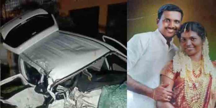 എം.സി റോഡിൽ കുളക്കടയിൽ കാറുകൾ തമ്മിൽ കൂട്ടിയിടിച്ച് ദമ്പതികൾ മരിച്ചു എം.സി റോഡിൽ കുളക്കടയിൽ കാറുകൾ തമ്മിൽ കൂട്ടിയിടിച്ച് ദമ്പതികൾ മരിച്ചു