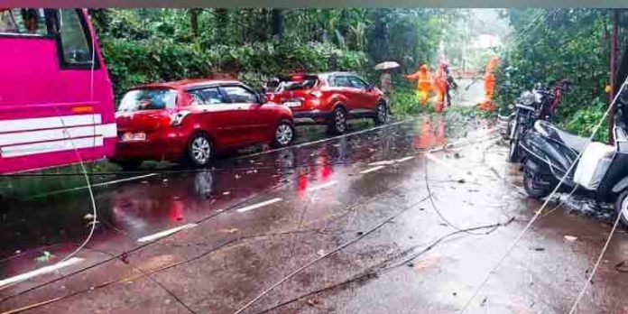 സ്വകാര്യ ബസിടിച്ച് കുറുപ്പന്തറയില് രണ്ട് വൈദ്യുതി പോസ്റ്റുകളും ഒരു ഓട്ടോയും തകര്ന്നു സ്വകാര്യ ബസിടിച്ച് കുറുപ്പന്തറയില് രണ്ട് വൈദ്യുതി പോസ്റ്റുകളും ഒരു ഓട്ടോയും തകര്ന്നു