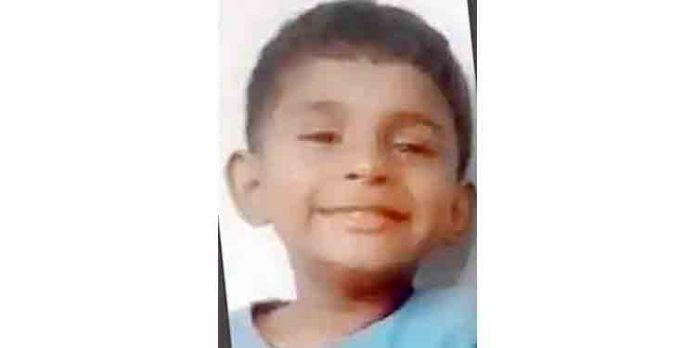 ഉറങ്ങിക്കിടന്ന നാലരവയസുകാരൻ വീടിന്റെ മേൽക്കൂരയിൽ നിന്ന് വീണ പാമ്പിന്റെ കടിയേറ്റ് മരിച്ചു ഉറങ്ങിക്കിടന്ന നാലരവയസുകാരൻ വീടിന്റെ മേൽക്കൂരയിൽ നിന്ന് വീണ പാമ്പിന്റെ കടിയേറ്റ് മരിച്ചു