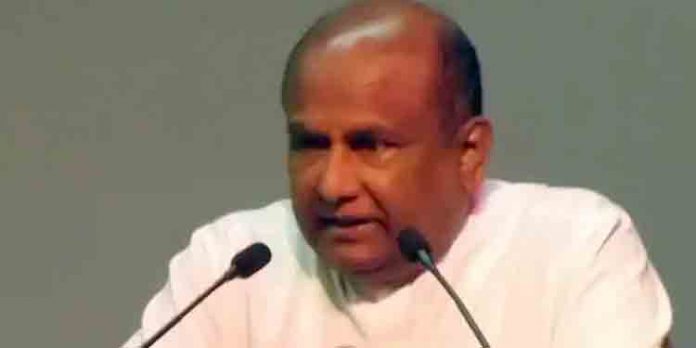 ശ്രീലങ്കയില് സ്പീക്കര് മഹിന്ദ അബേയ്വര്ധനേ താത്കാലിക പ്രസിഡന്റാകും ശ്രീലങ്കയില് സ്പീക്കര് മഹിന്ദ അബേയ്വര്ധനേ താത്കാലിക പ്രസിഡന്റാകും