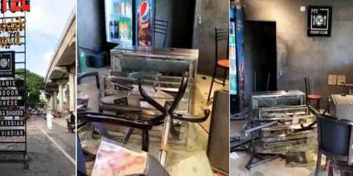 ഹോട്ടലില് മൂന്നംഗ ഗുണ്ടാ സംഘത്തിന്റെ ആക്രമണം ഹോട്ടലില് മൂന്നംഗ ഗുണ്ടാ സംഘത്തിന്റെ ആക്രമണം