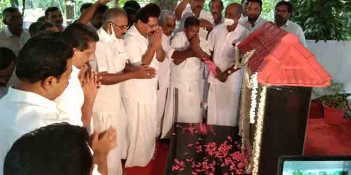 ഉഴവൂര് വിജയന് അനുസ്മരണം നടത്തി ഉഴവൂര് വിജയന് അനുസ്മരണം നടത്തി
