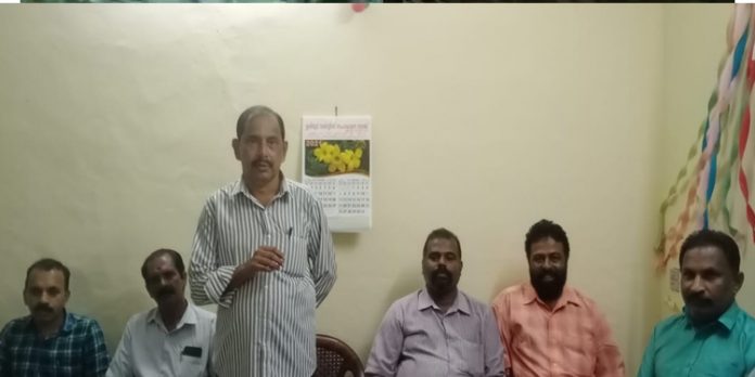 വേലായുധൻനായർ അനുസ്മരണ യോഗം ചേർന്നു വേലായുധൻനായർ അനുസ്മരണ യോഗം ചേർന്നു