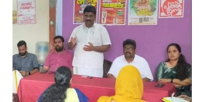 എ.ഐ.വൈ.എഫ് സംഘാടക സമിതി യോഗം നടത്തി എ.ഐ.വൈ.എഫ് സംഘാടക സമിതി യോഗം നടത്തി