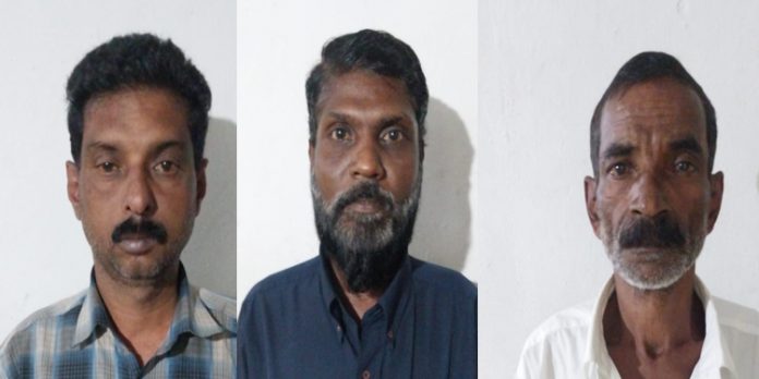 സ്ഥിരമായി കഞ്ചാവുകടത്തുന്നയാൾ ഉൾപ്പെടെ മൂന്ന് പേർ പിടിയിൽ സ്ഥിരമായി കഞ്ചാവുകടത്തുന്നയാൾ ഉൾപ്പെടെ മൂന്ന് പേർ പിടിയിൽ