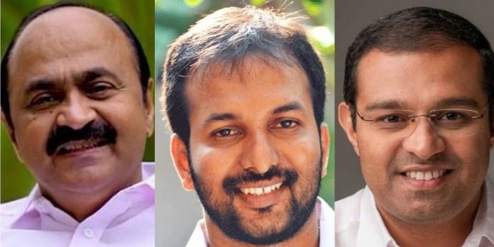 എന്റെ ഇടംകയ്യും വലംകയ്യും ; വിഷ്ണുനാഥിനും റോജി എം.ജോണിനും അഭിനന്ദങ്ങളറിയിച്ച് വി.ഡി സതീശന് എന്റെ ഇടംകയ്യും വലംകയ്യും ; വിഷ്ണുനാഥിനും റോജി എം.ജോണിനും അഭിനന്ദങ്ങളറിയിച്ച് വി.ഡി സതീശന്