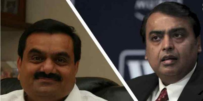 ഹരിത ഊര്ജം പിന്നിട്ട് 5ജി : നേരിട്ടുള്ള മത്സരത്തിനൊരുങ്ങി അംബാനിയും അദാനിയും ഹരിത ഊര്ജം പിന്നിട്ട് 5ജി : നേരിട്ടുള്ള മത്സരത്തിനൊരുങ്ങി അംബാനിയും അദാനിയും