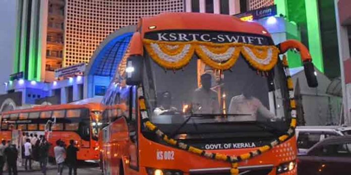 സ്വിഫ്റ്റ് ബസുകളിൽ വരുമാനത്തിൽ കുറവെന്ന തരത്തിലുള്ള പ്രചരണം അടിസ്ഥാനരഹിതം ,പ്രതികരിച്ച് കെഎസ്ആർടിസി സ്വിഫ്റ്റ് ബസുകളിൽ വരുമാനത്തിൽ കുറവെന്ന തരത്തിലുള്ള പ്രചരണം അടിസ്ഥാനരഹിതം ,പ്രതികരിച്ച് കെഎസ്ആർടിസി