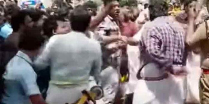 മാര്ത്തോമാ കോളേജില് വന് സംഘര്ഷം മാര്ത്തോമാ കോളേജില് വന് സംഘര്ഷം