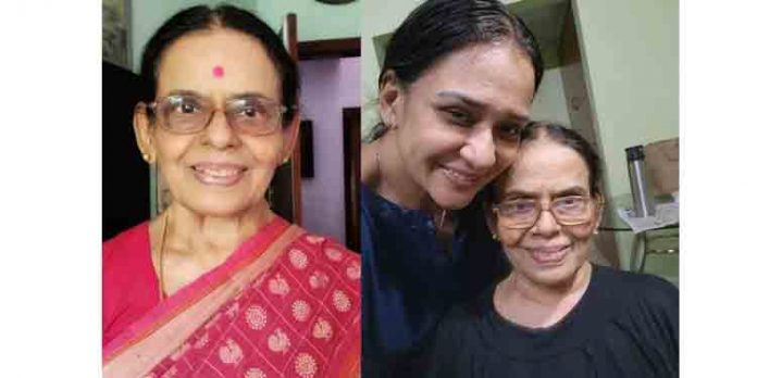 നടി മാലാ പാര്വതിയുടെ അമ്മ അന്തരിച്ചു നടി മാലാ പാര്വതിയുടെ അമ്മ അന്തരിച്ചു