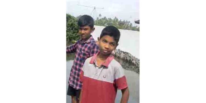 തോട്ടില് മുങ്ങിത്താഴ്ന്ന 12കാരന്റെ ജീവന് രക്ഷിക്കാന് ചാടിയ ഉറ്റ ചങ്ങാതിയും മുങ്ങിത്താഴ്ന്നു ഇരുവര്ക്കും തുണയായത് 18 കാരി തോട്ടില് മുങ്ങിത്താഴ്ന്ന 12കാരന്റെ ജീവന് രക്ഷിക്കാന് ചാടിയ ഉറ്റ ചങ്ങാതിയും മുങ്ങിത്താഴ്ന്നു ഇരുവര്ക്കും തുണയായത് 18 കാരി
