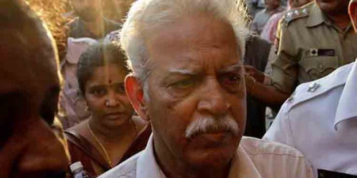 എൻഐഎ വാദം സുപ്രീംകോടതി അംഗീകരിച്ചില്ല ; വരവരറാവുവിന് സ്ഥിരം ജാമ്യം എൻഐഎ വാദം സുപ്രീംകോടതി അംഗീകരിച്ചില്ല ; വരവരറാവുവിന് സ്ഥിരം ജാമ്യം