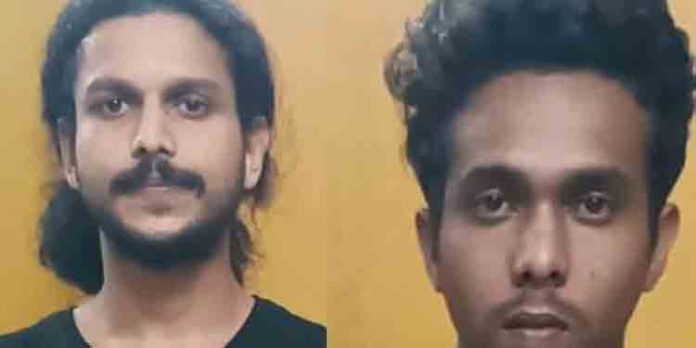 സ്കൂട്ടറില് കഞ്ചാവ് കടത്തിയക്കേസ് : കൊലക്കേസ് പ്രതിയും മറ്റൊരാളും പിടിയിലായി സ്കൂട്ടറില് കഞ്ചാവ് കടത്തിയക്കേസ് : കൊലക്കേസ് പ്രതിയും മറ്റൊരാളും പിടിയിലായി