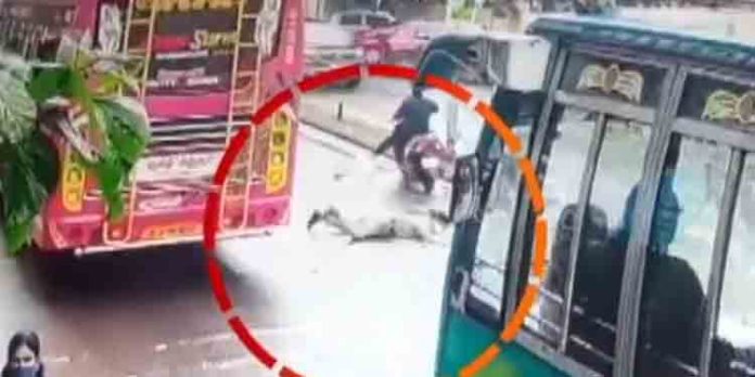 പോലീസ് ഉദ്യോഗസ്ഥയെ ഇടിച്ചിട്ട് നിര്ത്താതെ പോയ ബൈക്ക് യാത്രികന് പിടിയില് പോലീസ് ഉദ്യോഗസ്ഥയെ ഇടിച്ചിട്ട് നിര്ത്താതെ പോയ ബൈക്ക് യാത്രികന് പിടിയില്