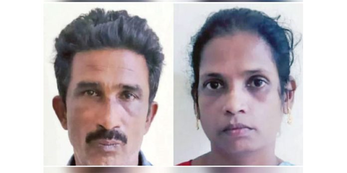 സ്വര്ണമാലയിലെ അഴുക്ക്കളയാമെന്ന് പറഞ്ഞ് ഊരി വാങ്ങിയ ശേഷം മുക്കുപണ്ടം തിരിച്ച് നല്കി മുങ്ങിയ പ്രതികള് പിടിയില് സ്വര്ണമാലയിലെ അഴുക്ക്കളയാമെന്ന് പറഞ്ഞ് ഊരി വാങ്ങിയ ശേഷം മുക്കുപണ്ടം തിരിച്ച് നല്കി മുങ്ങിയ പ്രതികള് പിടിയില്