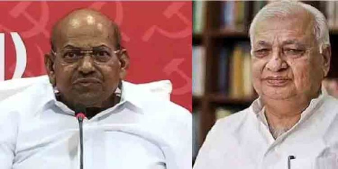 ഗവര്ണര് കമ്മ്യൂണിസ്റ്റ് വിരുദ്ധ ജ്വരം പടര്ത്തുകയാണ് ഗവര്ണര് കമ്മ്യൂണിസ്റ്റ് വിരുദ്ധ ജ്വരം പടര്ത്തുകയാണ്