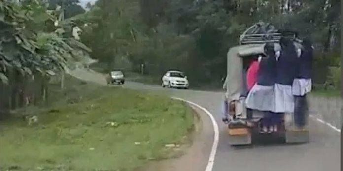 വിദ്യാർത്ഥിനികളെ ജീപ്പിൽ അതിസാഹസികമായി നിർത്തി കൊണ്ടുപോയി ; അന്വേഷണം വിദ്യാർത്ഥിനികളെ ജീപ്പിൽ അതിസാഹസികമായി നിർത്തി കൊണ്ടുപോയി ; അന്വേഷണം