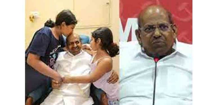 കോടിയേരി ബാലകൃഷ്ണനെ തുടര്ചികില്സയ്ക്കായി ചെന്നൈയിലേക്ക് കൊണ്ടുപോയി കോടിയേരി ബാലകൃഷ്ണനെ തുടര്ചികില്സയ്ക്കായി ചെന്നൈയിലേക്ക് കൊണ്ടുപോയി