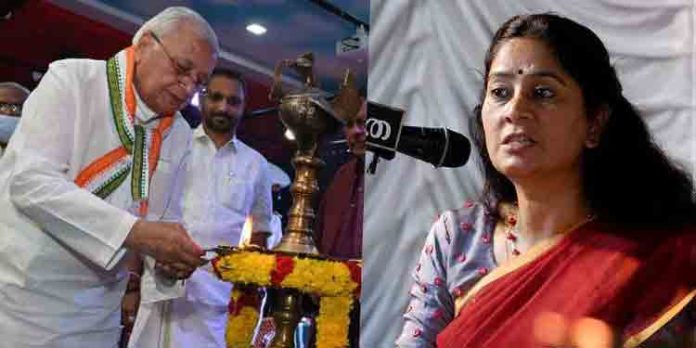 എല്ലാവരോടും ഗവര്ണര് വളരെ സ്നേഹത്തോടെയാണ് പെരുമാറുന്നത് ; ഗവര്ണര് ആരിഫ് മുഹമ്മദ് ഖാനെ പുകഴ്ത്തി സിപിഎം കായംകുളം എംഎല്എ യു.പ്രതിഭ എല്ലാവരോടും ഗവര്ണര് വളരെ സ്നേഹത്തോടെയാണ് പെരുമാറുന്നത് ; ഗവര്ണര് ആരിഫ് മുഹമ്മദ് ഖാനെ പുകഴ്ത്തി സിപിഎം കായംകുളം എംഎല്എ യു.പ്രതിഭ