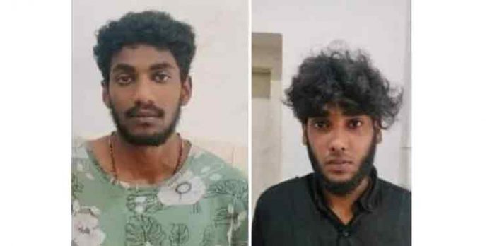 കഞ്ചാവുമായി യുവാക്കള് പോലീസ് പിടിയില് കഞ്ചാവുമായി യുവാക്കള് പോലീസ് പിടിയില്