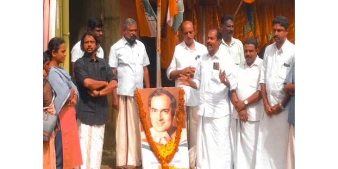 രാജീവ് ഗാന്ധിയുടെ ജന്മദിനം ആഘോഷിച്ചു രാജീവ് ഗാന്ധിയുടെ ജന്മദിനം ആഘോഷിച്ചു