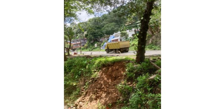 മണ്ണടിച്ചിൽ കാലപ്പഴക്കം വന്ന മരം ശബരിമല റോഡിന് ഭീഷണിയാകുന്നു മണ്ണടിച്ചിൽ കാലപ്പഴക്കം വന്ന മരം ശബരിമല റോഡിന് ഭീഷണിയാകുന്നു