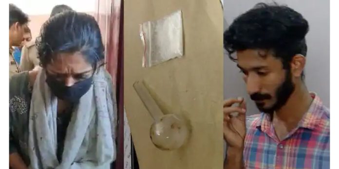 ലോഡ്ജില് നിന്നും എംഡിഎംഎയുമായി യുവാവും യുവതിയും പിടിയിൽ ; സ്റ്റേഷനില് അലറിക്കരഞ്ഞ് യുവതി ലോഡ്ജില് നിന്നും എംഡിഎംഎയുമായി യുവാവും യുവതിയും പിടിയിൽ ; സ്റ്റേഷനില് അലറിക്കരഞ്ഞ് യുവതി