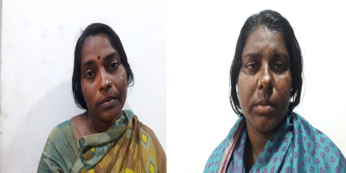 വയോധികയുടെ മാലകവർന്ന നാടോടി സ്ത്രീകൾ പിടിയിൽ വയോധികയുടെ മാലകവർന്ന നാടോടി സ്ത്രീകൾ പിടിയിൽ