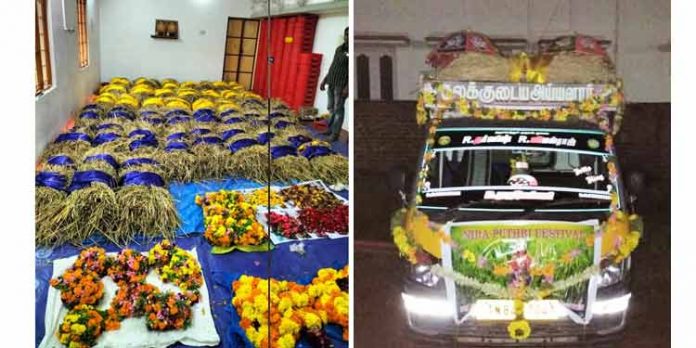 നിറപുത്തരി മഹോത്സവത്തിനായി നെൽക്കതിർ രാജപാളയത്ത് തയ്യാർ നിറപുത്തരി മഹോത്സവത്തിനായി നെൽക്കതിർ രാജപാളയത്ത് തയ്യാർ