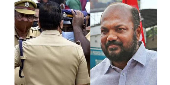 റൂട്ട് തെറ്റിച്ചെന്ന പേരിൽ സസ്പെൻഷൻ ; പോലീസ് സേനയിൽ പ്രതിഷേധം – നടപടിയാവശ്യപ്പെട്ടില്ലെന്ന് മന്ത്രിയുടെ ഓഫീസ് റൂട്ട് തെറ്റിച്ചെന്ന പേരിൽ സസ്പെൻഷൻ ; പോലീസ് സേനയിൽ പ്രതിഷേധം – നടപടിയാവശ്യപ്പെട്ടില്ലെന്ന് മന്ത്രിയുടെ ഓഫീസ്