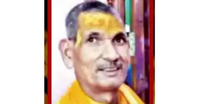 ഭീഷണിയെ തുടര്ന്ന് സ്വയം തീ കൊളുത്തിയ പൂജാരി മരിച്ചു ഭീഷണിയെ തുടര്ന്ന് സ്വയം തീ കൊളുത്തിയ പൂജാരി മരിച്ചു