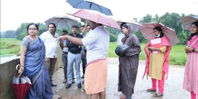 ജല്ശക്തി അഭിയാന് കേന്ദ്രസംഘത്തിന്റെ ജില്ലയിലെ പര്യടനം പൂര്ത്തിയായി ജല്ശക്തി അഭിയാന് കേന്ദ്രസംഘത്തിന്റെ ജില്ലയിലെ പര്യടനം പൂര്ത്തിയായി