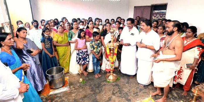 കലശാഭിഷേകം നടത്തി കലശാഭിഷേകം നടത്തി