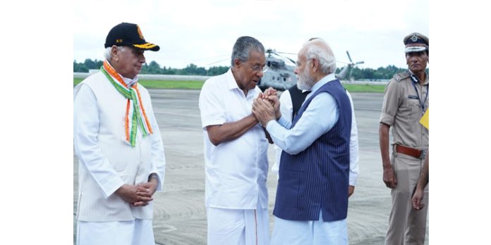 രണ്ടുദിവസത്തെ കേരള സന്ദർശനം പൂർത്തിയാക്കി പ്രധാനമന്ത്രി നരേന്ദ്രമോദി മംഗലാപുരത്തേക്ക് യാത്രതിരിച്ചു രണ്ടുദിവസത്തെ കേരള സന്ദർശനം പൂർത്തിയാക്കി പ്രധാനമന്ത്രി നരേന്ദ്രമോദി മംഗലാപുരത്തേക്ക് യാത്രതിരിച്ചു