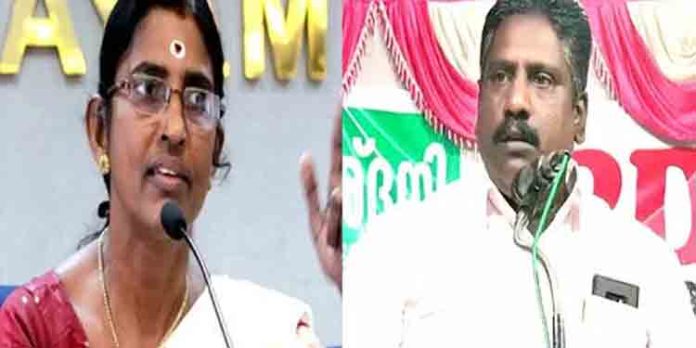 ശശികലയെ തുറങ്കിലടയ്ക്കണം : പിഡിപി ശശികലയെ തുറങ്കിലടയ്ക്കണം : പിഡിപി