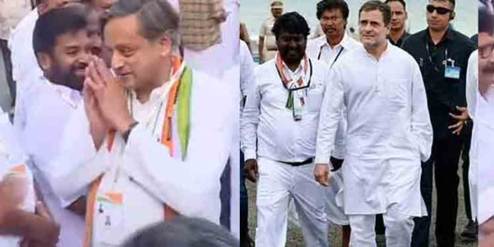 ഭാരത് ജോഡോ യാത്ര ; രാഹുല് ഗാന്ധി കേരളത്തിലെത്തി ഭാരത് ജോഡോ യാത്ര ; രാഹുല് ഗാന്ധി കേരളത്തിലെത്തി