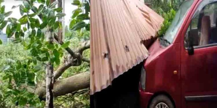 ചാലക്കുടിയില് വീണ്ടും ചുഴലിക്കാറ്റ് ; നിരവധി വീടുകള്ക്ക് കേടുപാടുകള് ചാലക്കുടിയില് വീണ്ടും ചുഴലിക്കാറ്റ് ; നിരവധി വീടുകള്ക്ക് കേടുപാടുകള്
