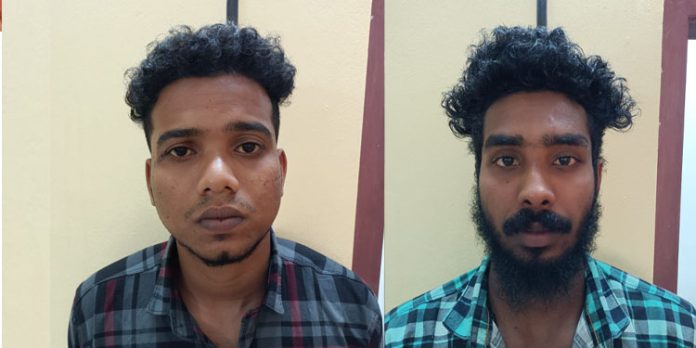 ഓണാഘോഷത്തിനിടെ മൈക്ക് കേടുവരുത്തിയത് ചോദ്യം ചെയ്തതിന് മർദ്ദനം ; രണ്ടു പ്രതികൾ പിടിയിൽ ഓണാഘോഷത്തിനിടെ മൈക്ക് കേടുവരുത്തിയത് ചോദ്യം ചെയ്തതിന് മർദ്ദനം ; രണ്ടു പ്രതികൾ പിടിയിൽ