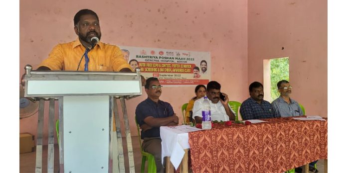 പോഷക മൂല്യമുള്ള ഭക്ഷണം ജീവിതത്തിന്റെ ഭാഗമാക്കണം : ഡെപ്യൂട്ടി സ്പീക്കര് പോഷക മൂല്യമുള്ള ഭക്ഷണം ജീവിതത്തിന്റെ ഭാഗമാക്കണം : ഡെപ്യൂട്ടി സ്പീക്കര്