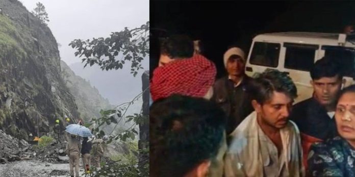 ഉത്തരകാശിയിൽ മണ്ണിടിച്ചിൽ ; മലയാളികൾ അടക്കമുള്ളവർ കുടുങ്ങിക്കിടക്കുന്നു ഉത്തരകാശിയിൽ മണ്ണിടിച്ചിൽ ; മലയാളികൾ അടക്കമുള്ളവർ കുടുങ്ങിക്കിടക്കുന്നു